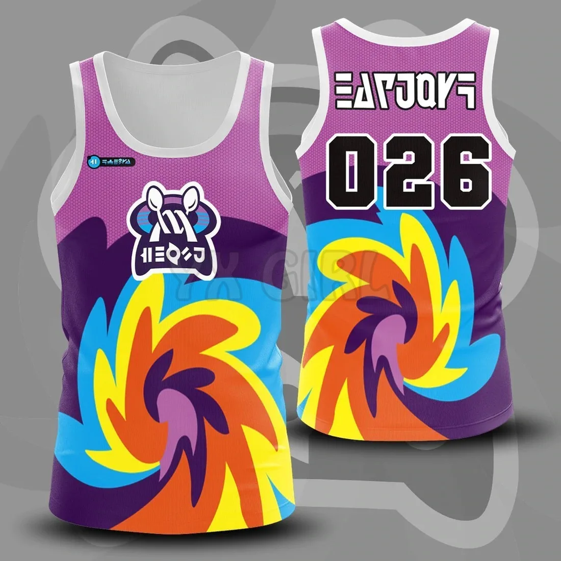 

Summer Fashion Men For Women Tank Top Poke Psychic Uniform 3D Printed Vest Tops shirts Unisex Tank Top