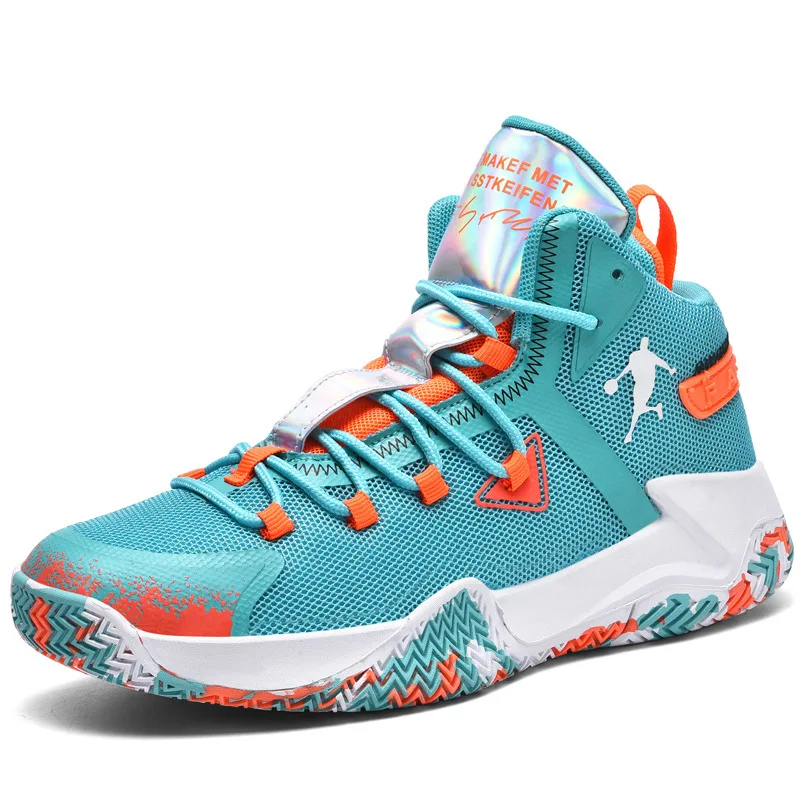 Fashion Colors Platform Brand Basketball Sneakers Men Breathable Mesh Sports Shoes Women Basketball Trainers Shoes bambas hombre