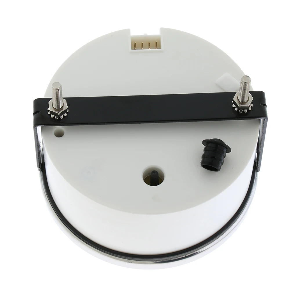 

Marine Rudder Angle Gauge 0-190 85mm 900-00071 White Chrome