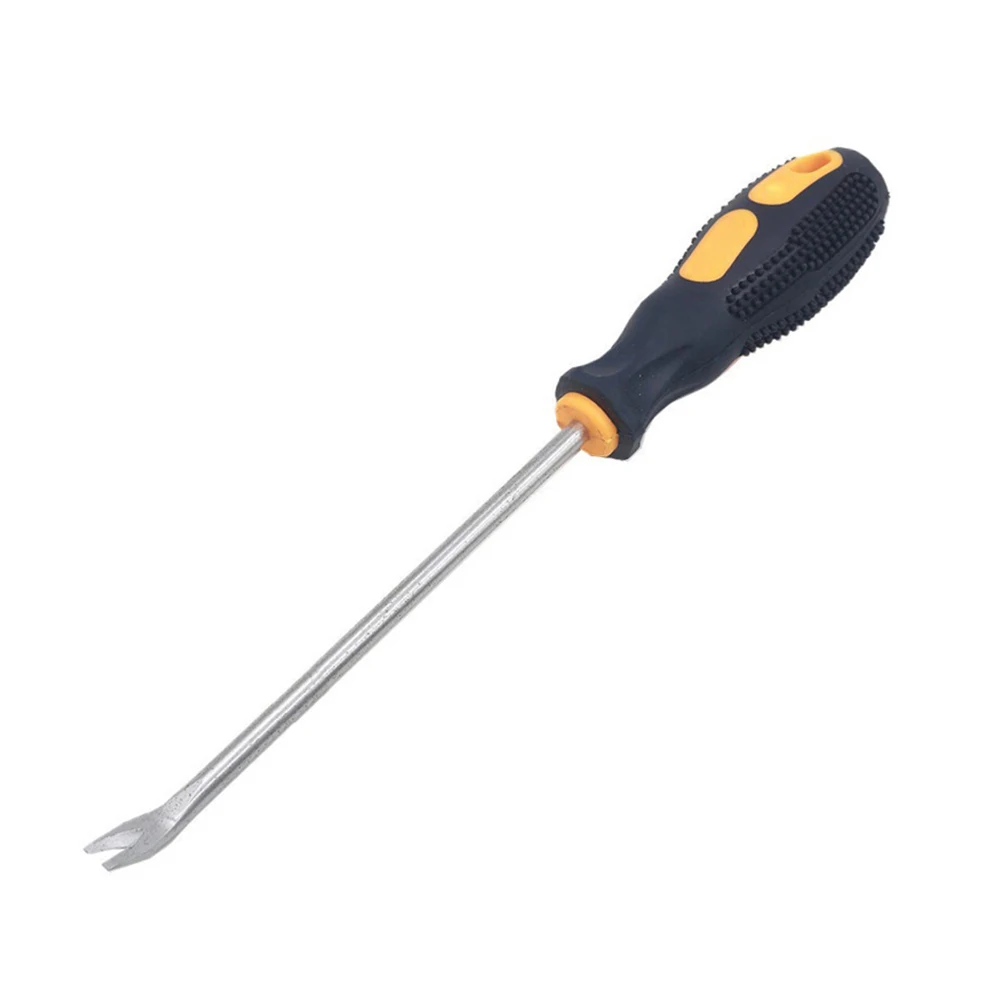 

2pcs U V Type Car Door Trim Clip Screwdriver Nail Puller Panel Upholstery Fastener Clip Remover Woodworking Tire Repair Tool