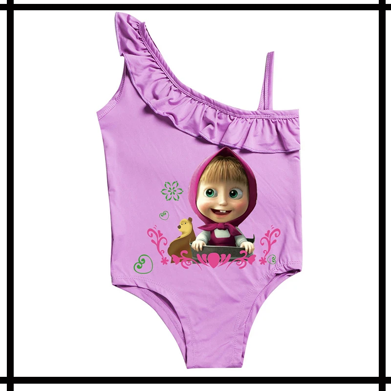 Купальник Маша и Медведь на возраст 2-10 лет |