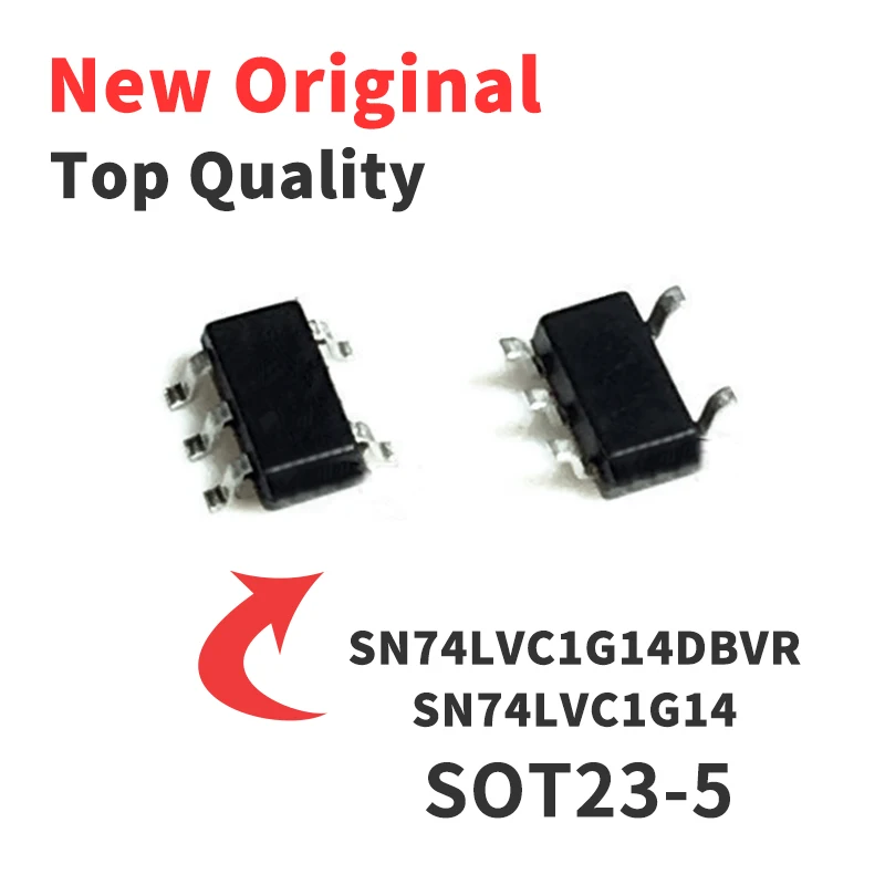 

10 шт. SN74LVC1G14DBVR Silkscreen C14 C14F SOT23-5 Single Schmitt Trigger Inverter Chip IC оригинальный новый бренд