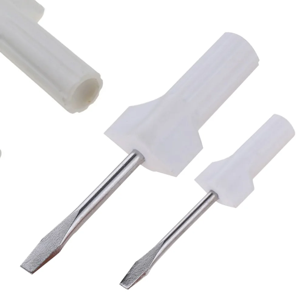 

Sewing Machine Screwdriver Adjustable Durable Flathead Plastic+metal White 60*15mm/80*25mm Brand New High Quality