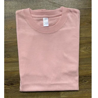 

T-shirt seamless cylinder pure cotton thick short sleeve multicolor