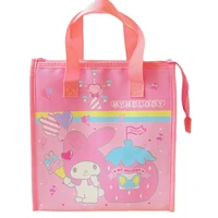 cute cartoon tutorial bag lunch box bag melody sanrio cinnamoroll student stationery storage bag school bags for girls gift