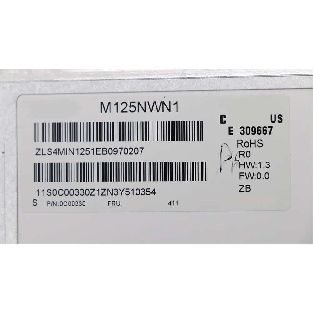 12 5 &quotHD новый для Lenovo ThinkPad X250 ЖК-экран ноутбука без сенсорного экрана с