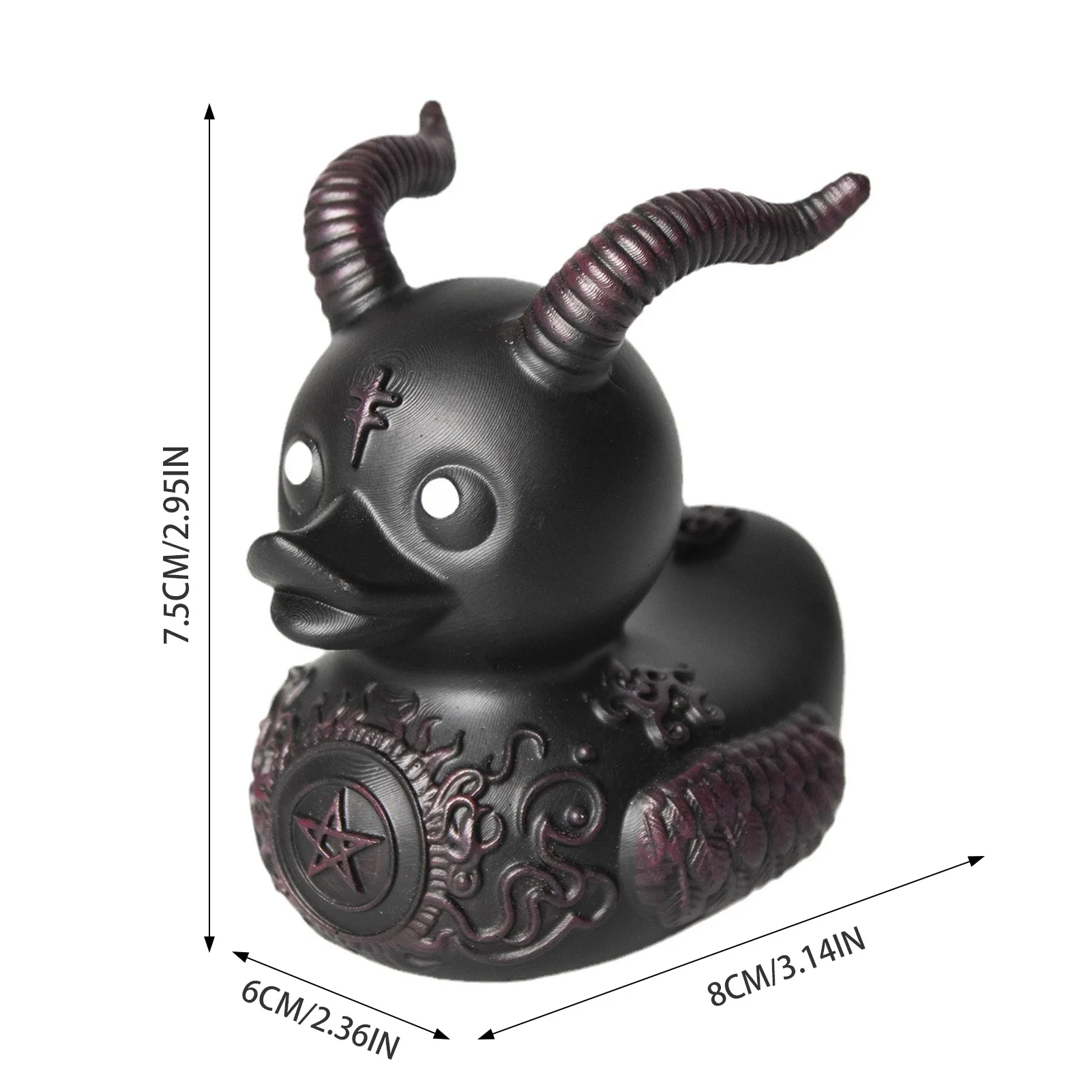 

Мультяшная утка, украшение интерьера автомобиля, кавайные миниатюрные украшения для центральной консоли автомобиля, сувениры для дома на Хэллоуин, идеальные подарки