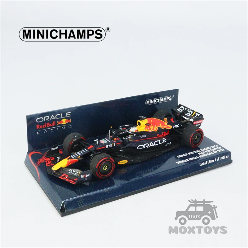 MINICHAMPS 1: 1 F1 2022 модель автомобиля из смолы #1 Max WINNER romawei модели автомобилей |