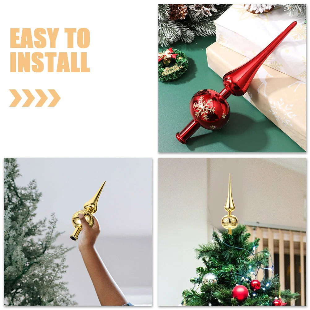 2 шт. декоративные топперы для рождественской елки
