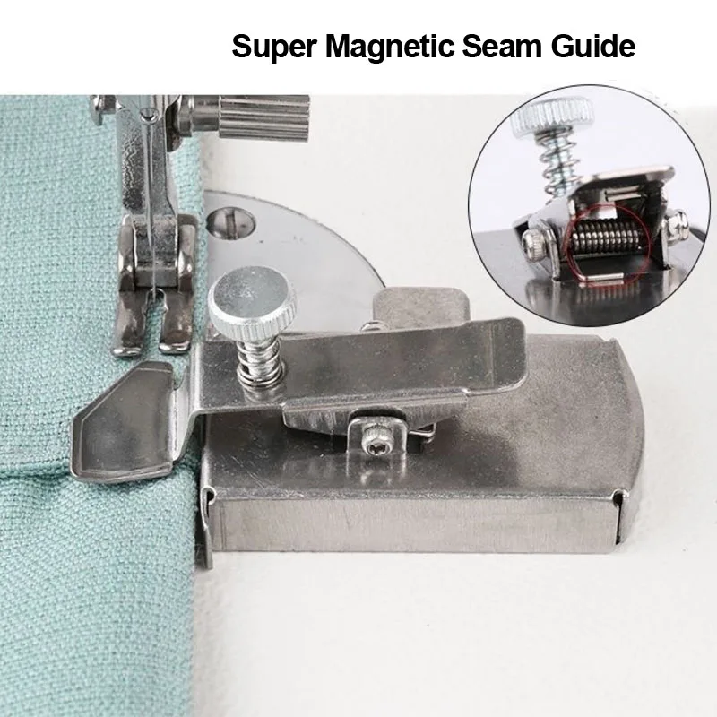 

Sewing Machine Presser Foot Tool Accessor Magnetic Seam Guide Magnet for Sewing Machine Magnetic Sewing Guide Quilting Supplies