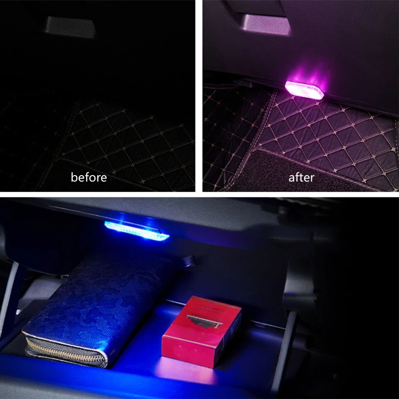 Автомобильный светильник для чтения USB Перезаряжаемый беспроводной пульт