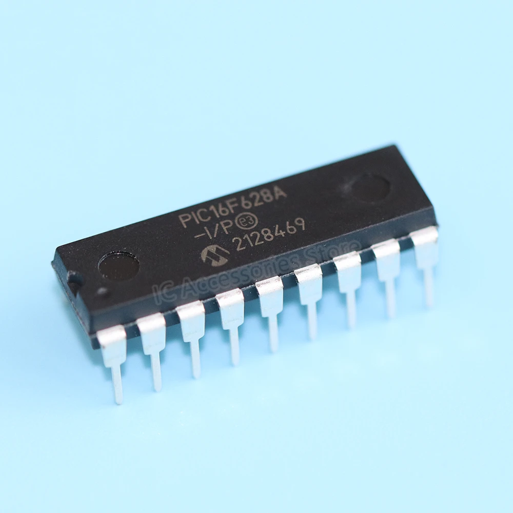

5PCS PIC16F628A-I/P PIC16F628A 16F628A PDIP-18 New and Original Chip MCU In Stock