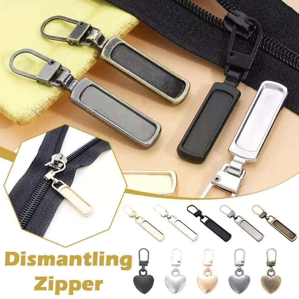 

3pcs Detachable Metal Zipper Pullers For Zipper Sliders Zippers Repair Kits Zipper Pull Tab Diy Sewing Bags Down Jacke Q2o5