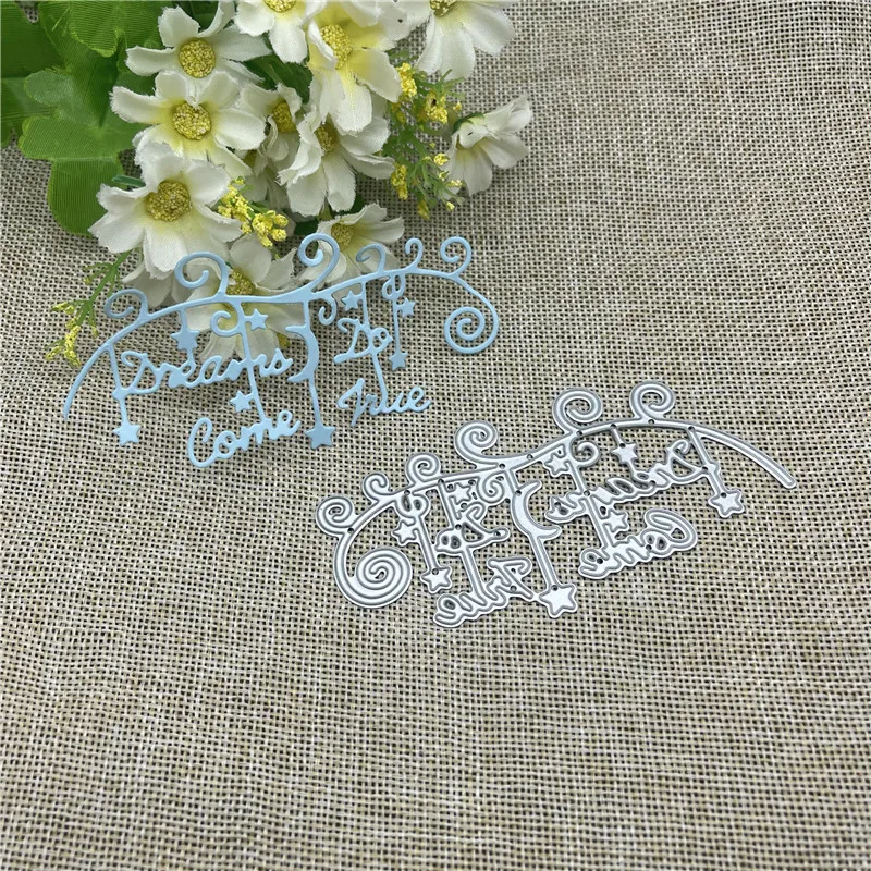 Форма для резки Луны и звезды форма круглых отверстий этикетка скрапбукинг