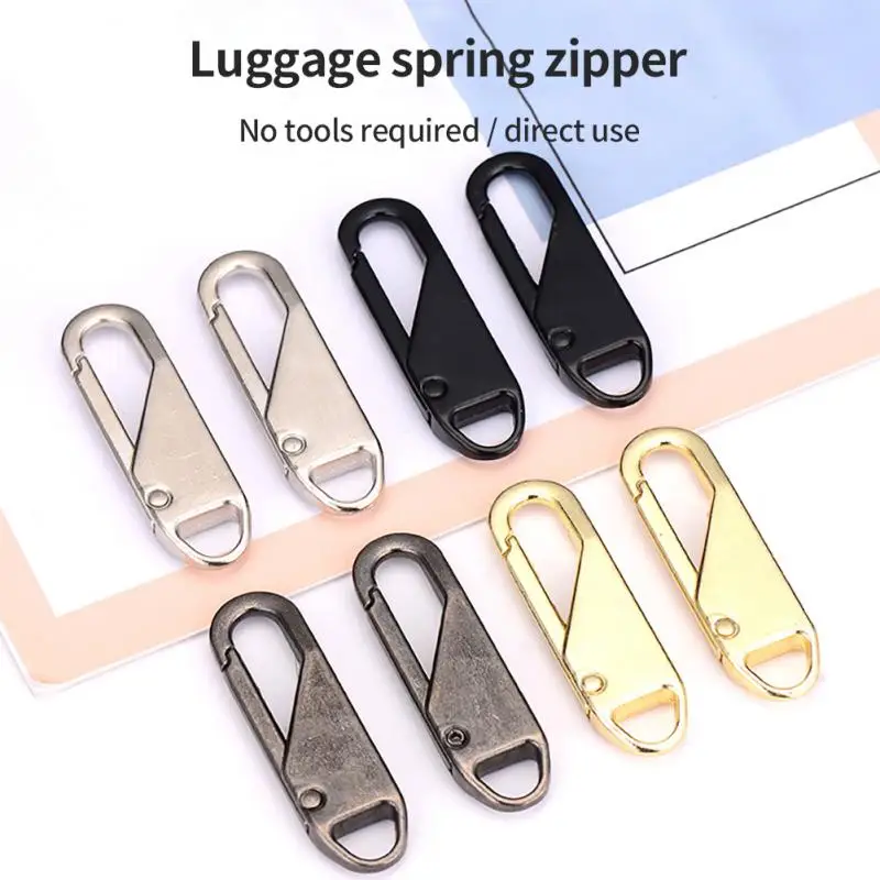 

5pcs Universal Zipper Slider Puller Instant Zipper Repair Kit Replacement For Zipper Slider DIY Sewing Craft Sewing Kits