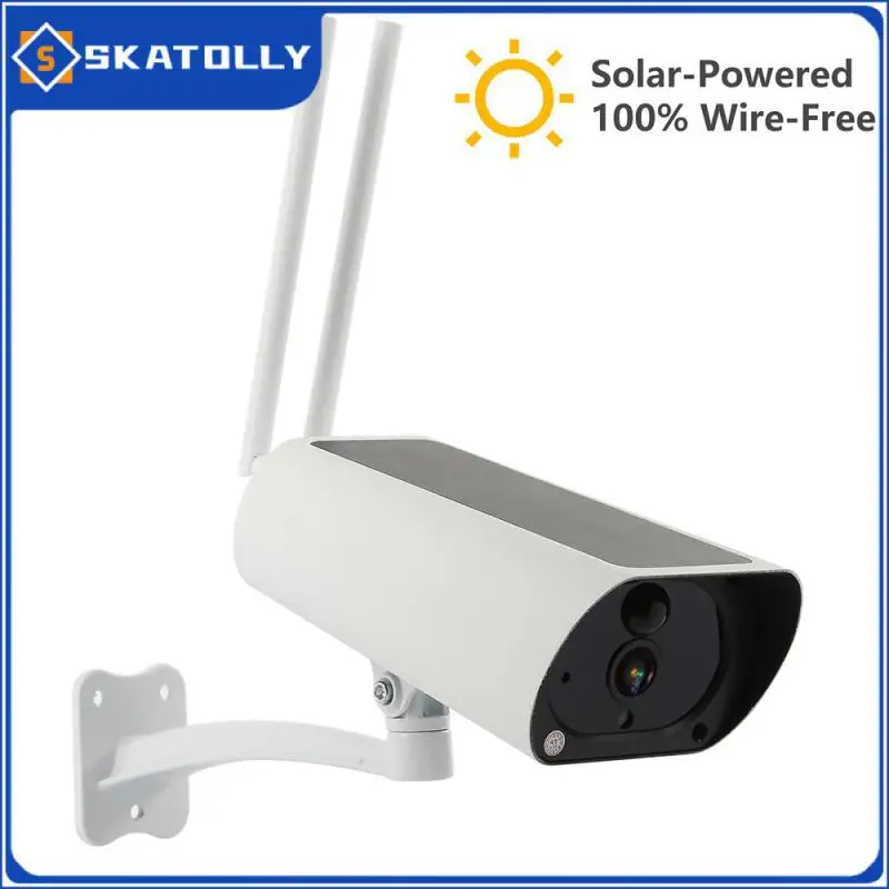 

1080P Solar IP Camera 2MP Wireless Wi-Fi Security Surveillance Waterproof Outdoor IR Night Vision Surveillance Dual antenna