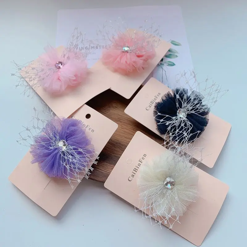 

Children's headdress hair clip cute princess dinner with hair accessories