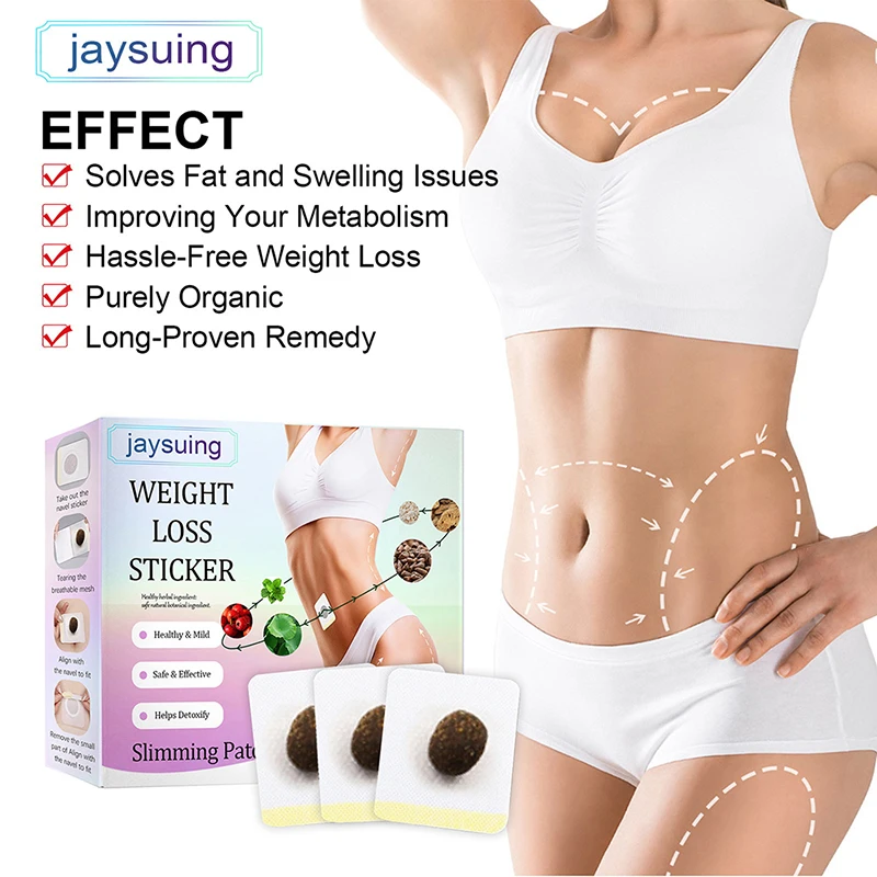 

30Pcs weight loss Powerful Slimming Products Loss Fat Patch Burning Cellulite Women Men Diet Perilla Detox Slim Belly Sticker