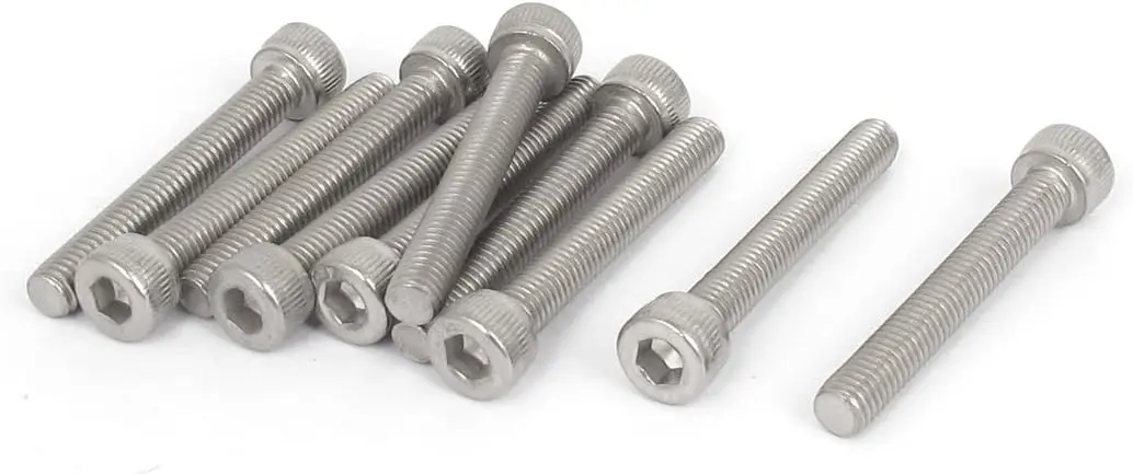 

Keszoox a15091700ux0191 M5x35mm 304 Stainless Steel Hex Key Bolt Socket Head Cap Screws