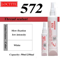 50ml250ml glue medium strength coarse thread sealant loctite 572 pneumatic hydraulic pipeline leak proof sealing glue