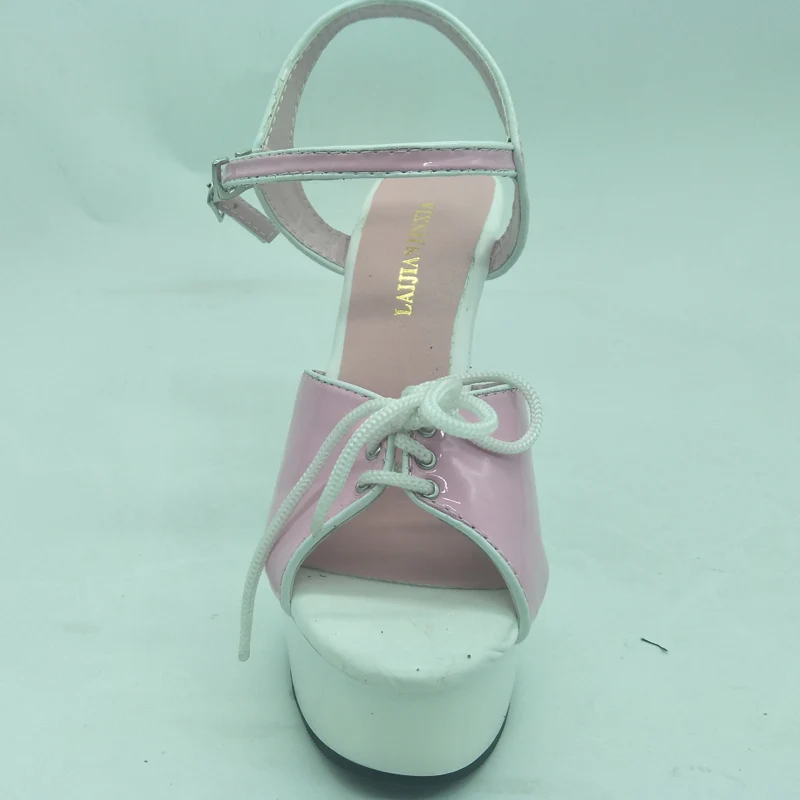 LAIJIANJINXIA/Новые пикантные экзотические туфли из искусственной кожи для танцев на