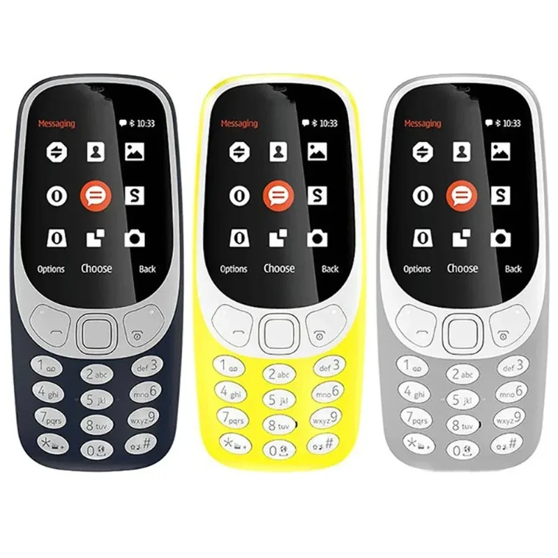 Фото Заводские разблокированные телефоны Nokia 3310 (версия 2017 года), 2G GSM, две SIM-карты, двойной режим ожидания, классический кнопочный телефон, длительное время работы в режиме ожидания №4