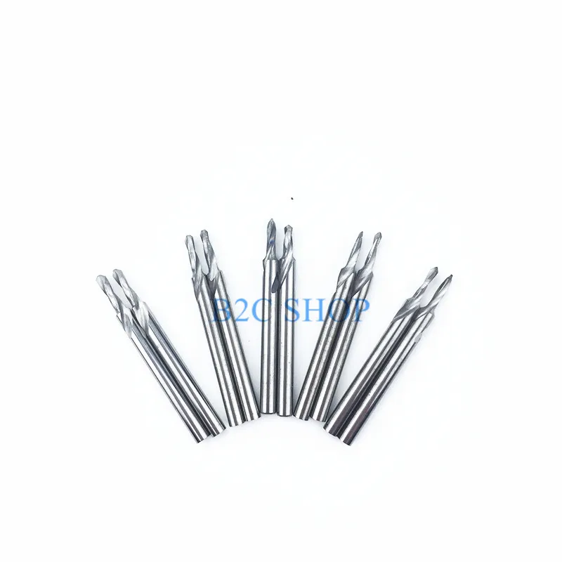 5 Types Dental Tungsten Steel Carbide Drill Bur 1.55/1.6/1.75/1.85/1.95 Pin Planter Aiguille Use In Lab Dental Lab Tool 2pcs