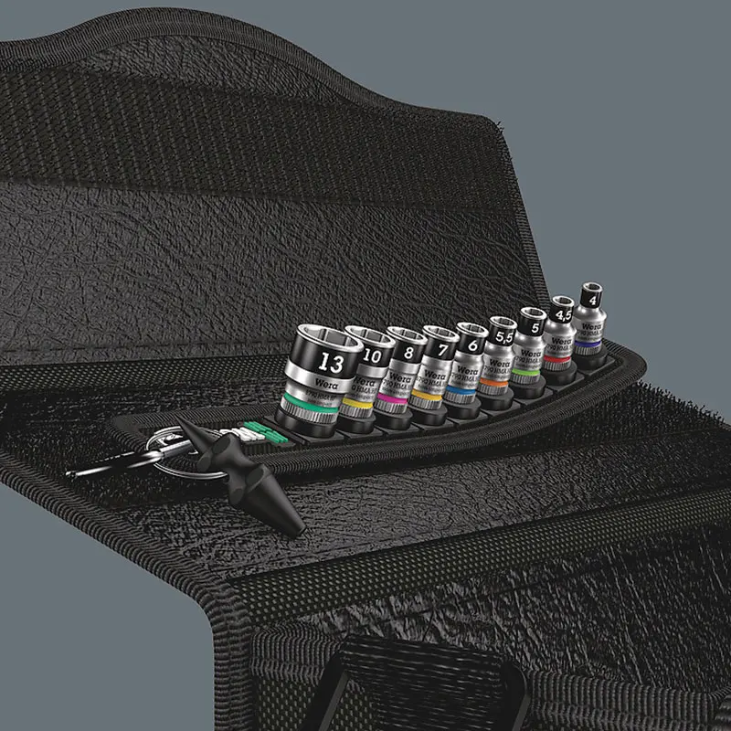 WERA 05003880001 ремень A 1 Zyklop 10 шт. набор гнезд с функцией удержания привод 1/4 дюйма 275