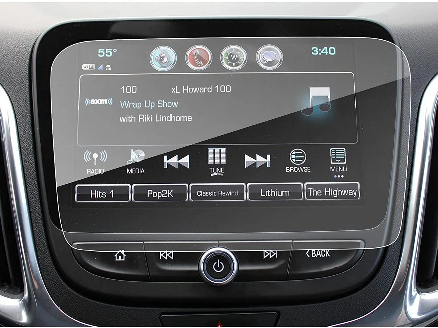 

Screen Protector for 2018 2019 2020 2021 2022 2023 Chevy Equinox ONLY FOR [ LT Premier 8 Inch] Touch Screen Protective Film