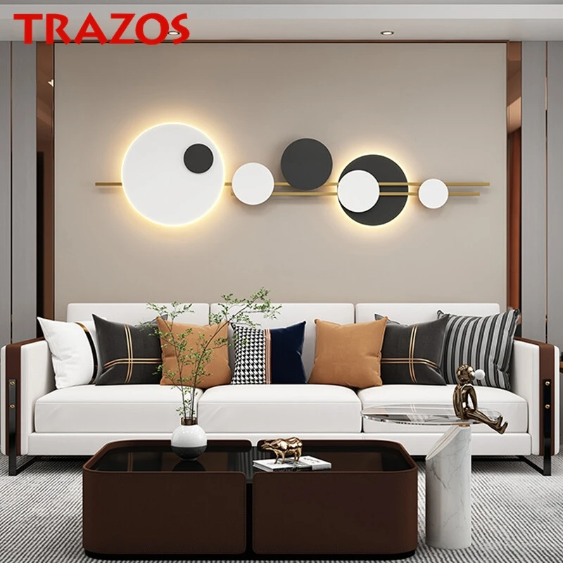 

Modern Home Deco Led Wall Lamps Bedroom Bedside Light Simple Living Room Background Wall Corridor Aisle Decorative Mural Lamp