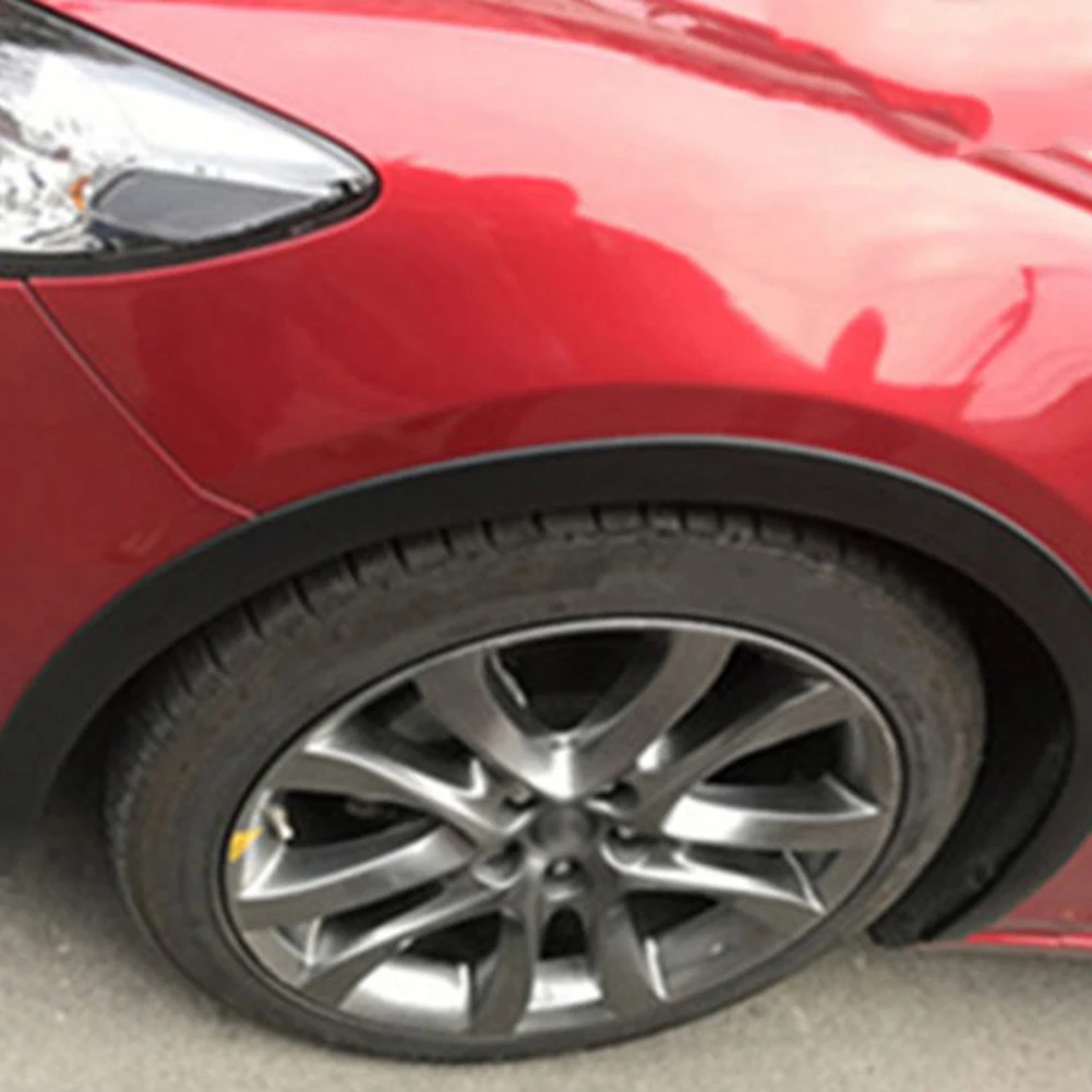 

Fender Flares Replacement Kit Trim Anti-collision Strip Protection Rubber Accessories Part Exterior Universal Car