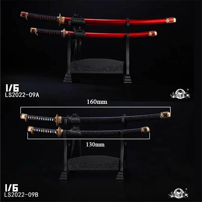 

LS2022-09 1/6 Soldier Weapon Die-casting Alloy Japanese Samurai Tai Dao Sword Model Toy Fit 12'' Action Figure Body In Stock