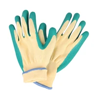 rubber gloves anti slip crinkle latex work gloves men comfortable wear resistant working gloves for gardening mechanics gloves