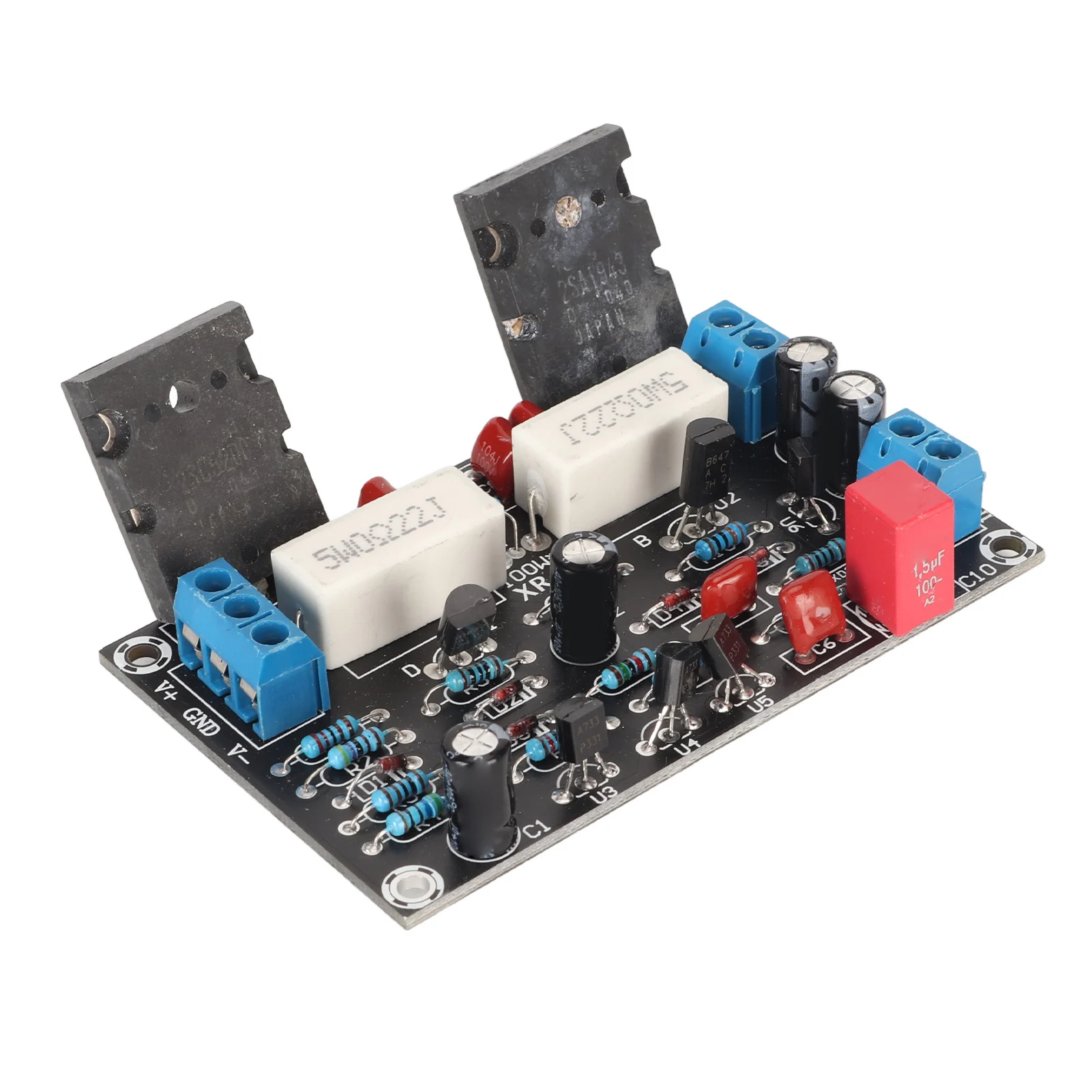 Плата усилителя мощности Mono High Power 2SC5200 2SA1943 |