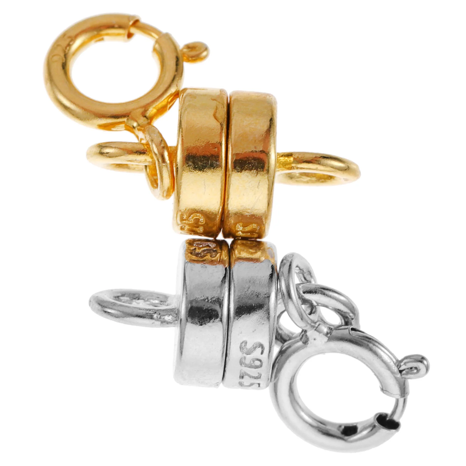 

S925 Extension Chain Jewelry Magnetic Clasp Necklace Clasps Connectors Bracelet Charm