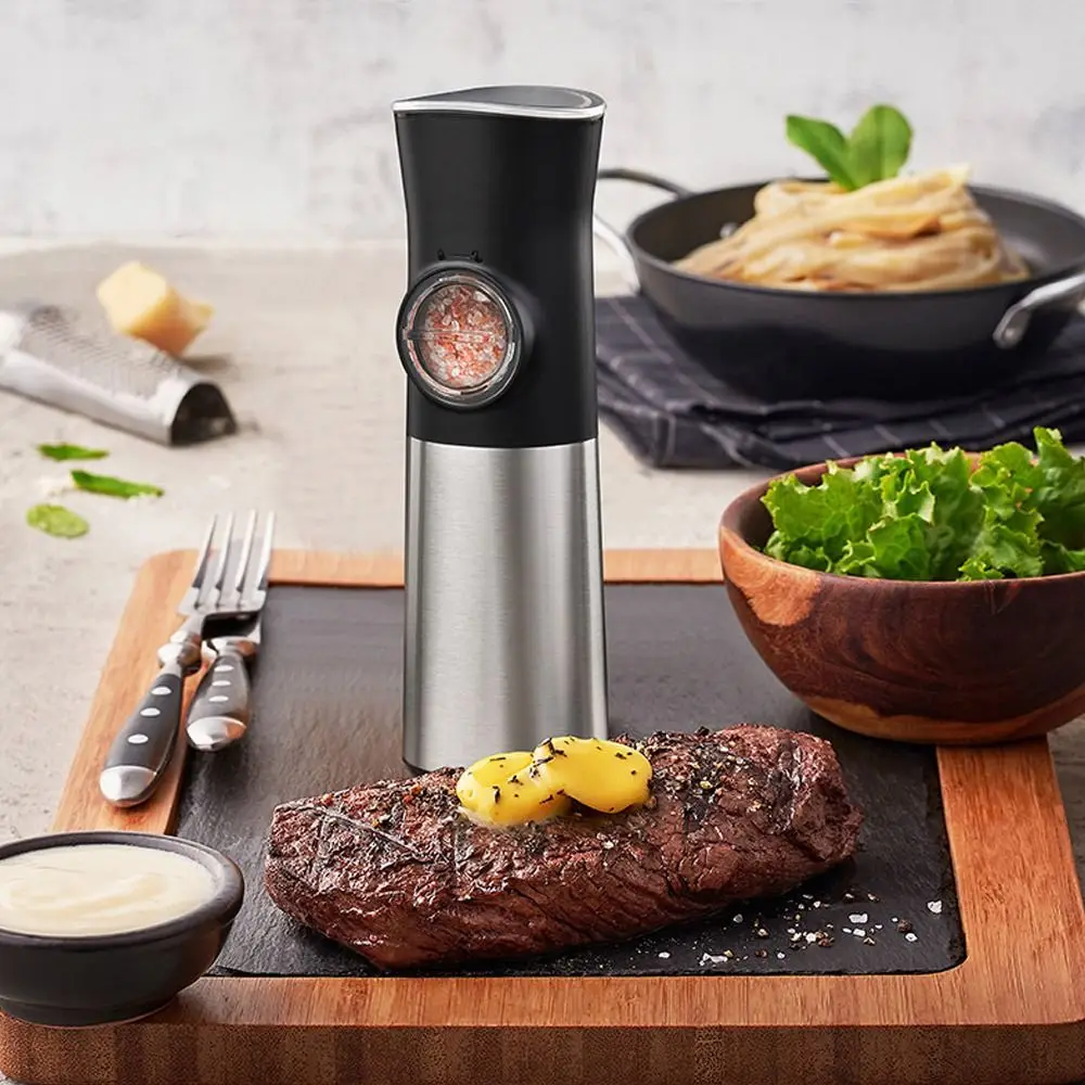 

BBQ Kitchen Adjustable Coarseness Electric Grinder Pepper Grinder Grinding Machine Pepper Mills