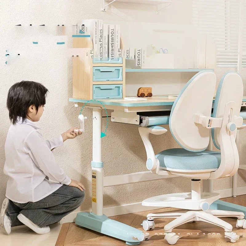 Мебель для детской комнаты мальчиков и девочек стол начальной школы детский стул