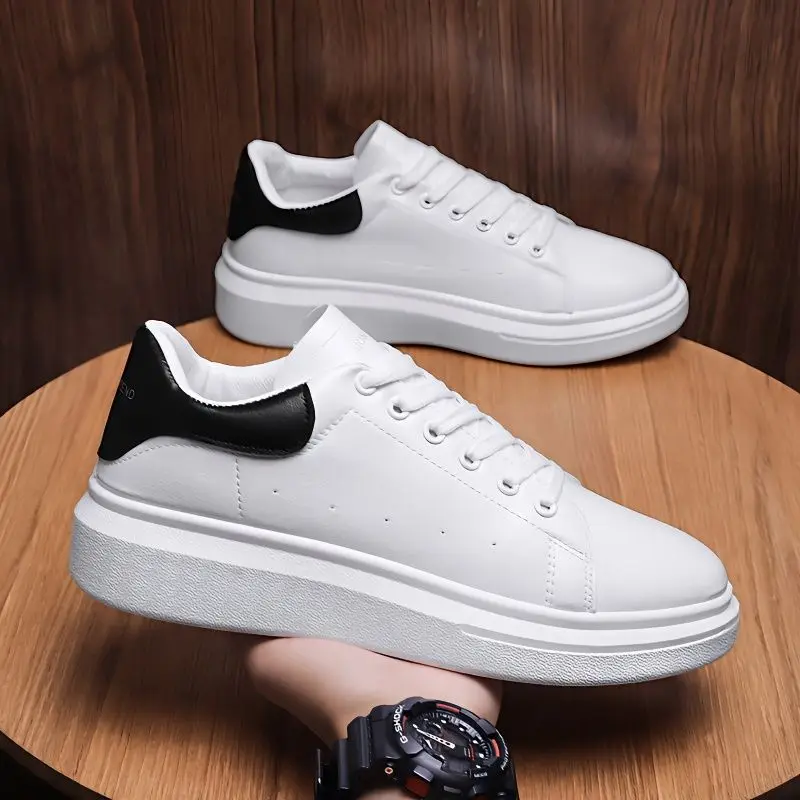 Men's Shoes New 2023 Fashion Sneakers Nafei MaiKun Men Shoes Classic 4 Seasons Small White Shoes Men's Low Top Casual Shoes