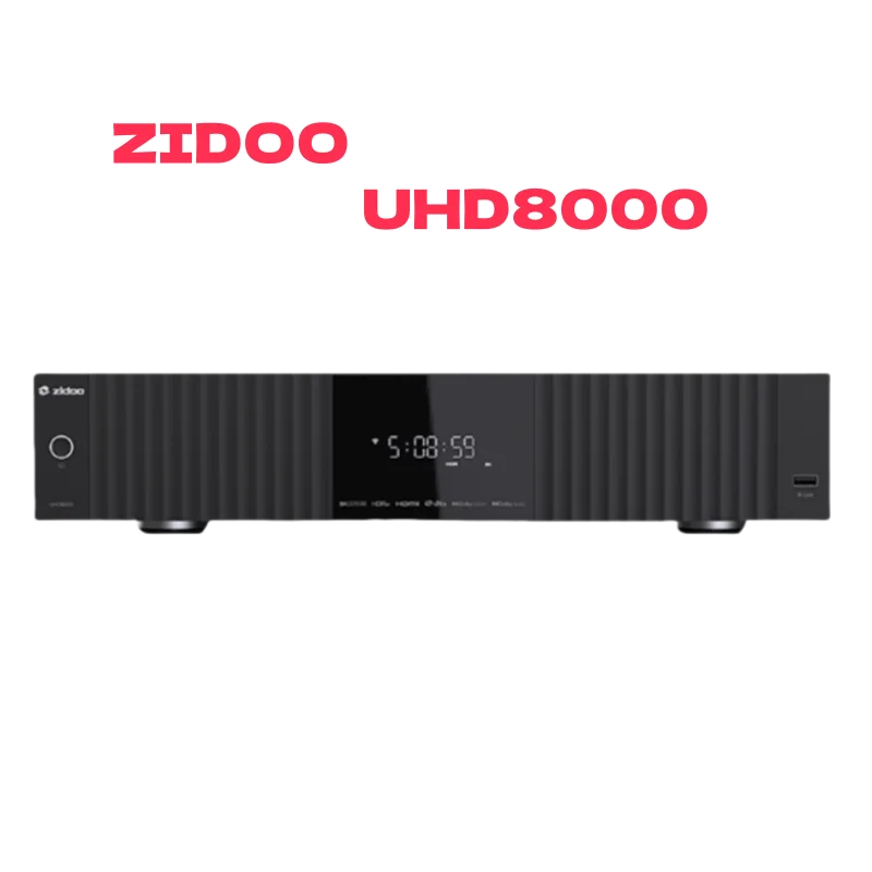 ZIDOO UHD8000 Blu-ray плеер 8K UHD Dolby Vision жесткого диска HIFI декодер