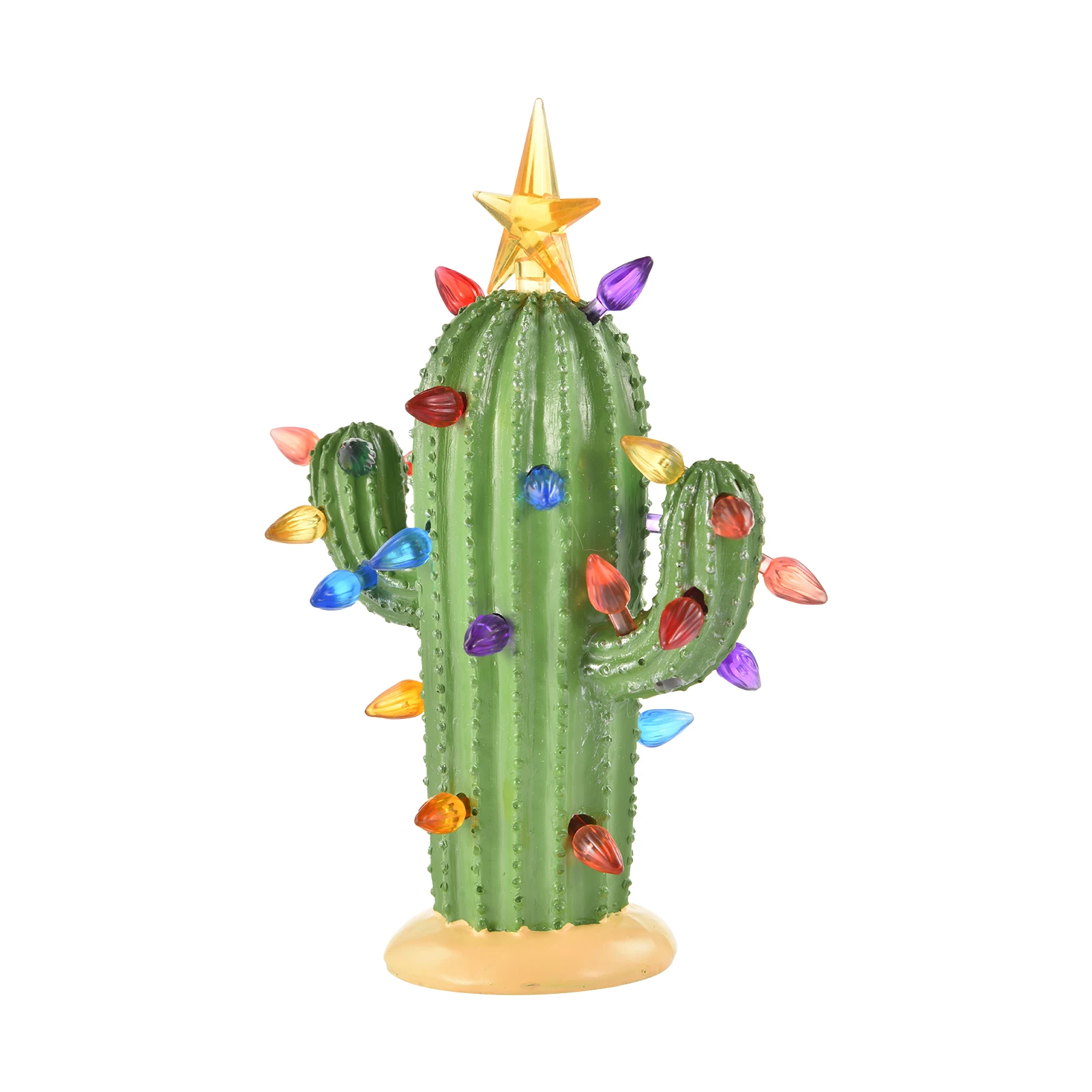 

Cactus Decor Cute LED Cactus Light Cactus Decorations Christmas Night Light Desk Lamp Bedroom Home Decor Gift For Kids Adults