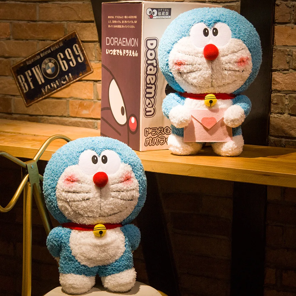 

Bandai Genuine Doraemon 40cm Plush Toy Kawaii Cat Toy Doll Children's Soothing Toy Pillow Valentine's Day Girl's Birthday Gift
