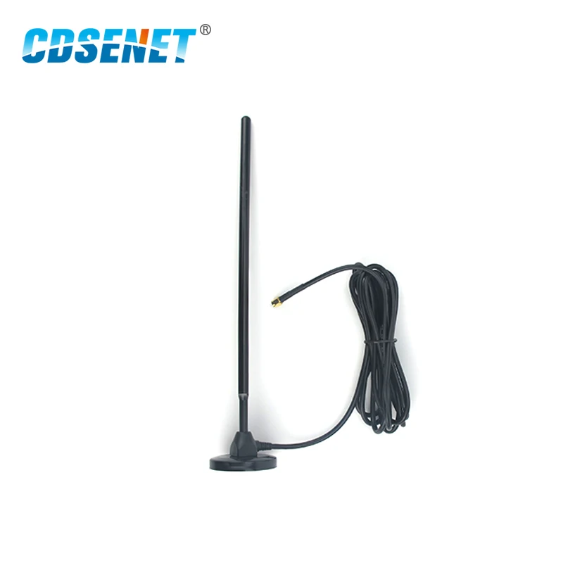 230MHz Wifi Antenna SMA-J High Gain 5dbi Magnetic Base 3m Feeder External Cable Sucker Omnidirectional Wifi Antenna Aerial