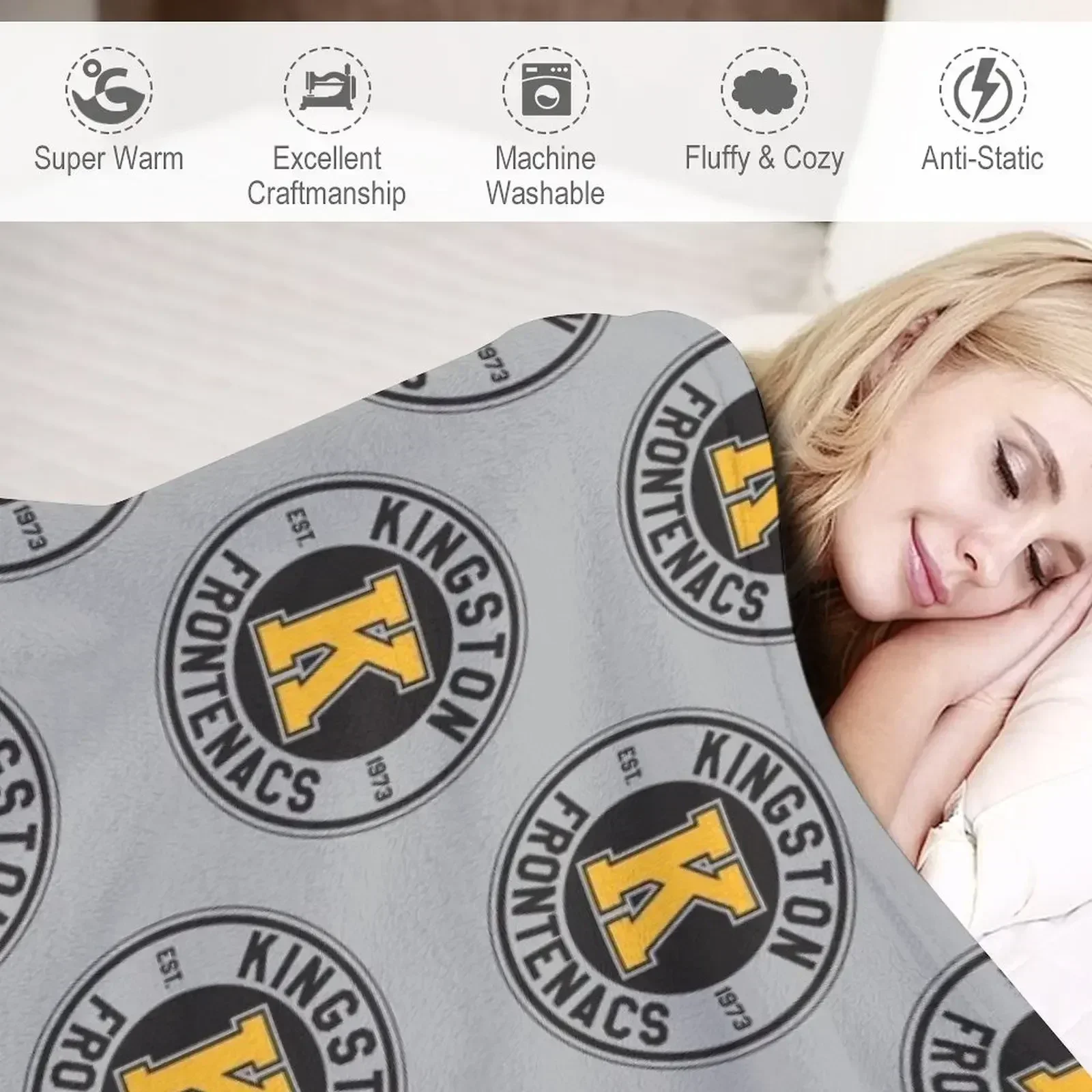 Plush одеяло Kingston Frontenacs