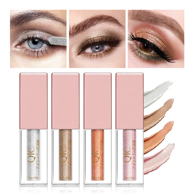 

Color Matte Eyeshadow Pearlescent Liquid Eye Shadow Glitter Waterproof Lasting Wear Quick Dry Eye Makeup for Women and Girls