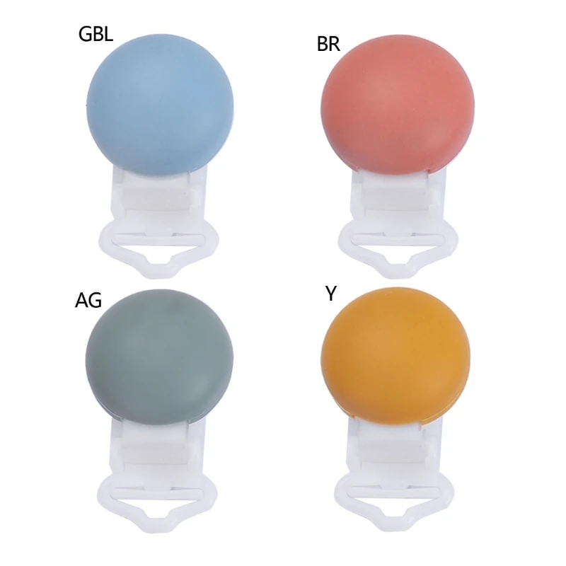 

Силиконовый зажим для соски-пустышки, детская игрушка для прорезывания зубов, держатель с зажимом, органайзер для соски, необходимое для но...