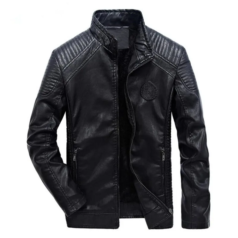 

Мужская зимняя теплая куртка, бархатная ветровка, пальто в стиле хип-хоп, мотоциклетные кожаные куртки-бомберы, повседневная куртка пилота, пальто плюс 5xl 6xl