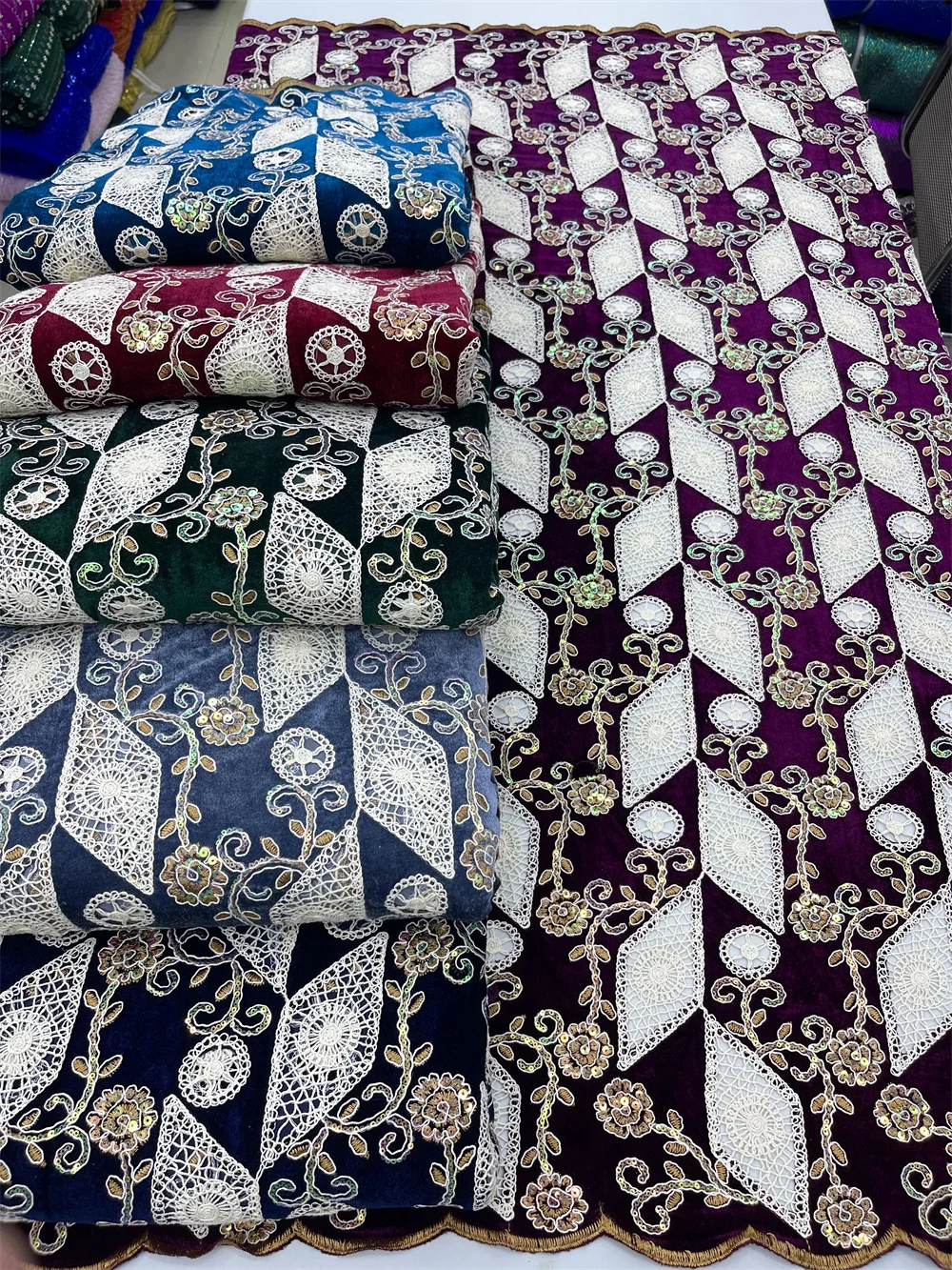 Французская вышитая сетчатая кружевная ткань 2024 высококачественные африканские