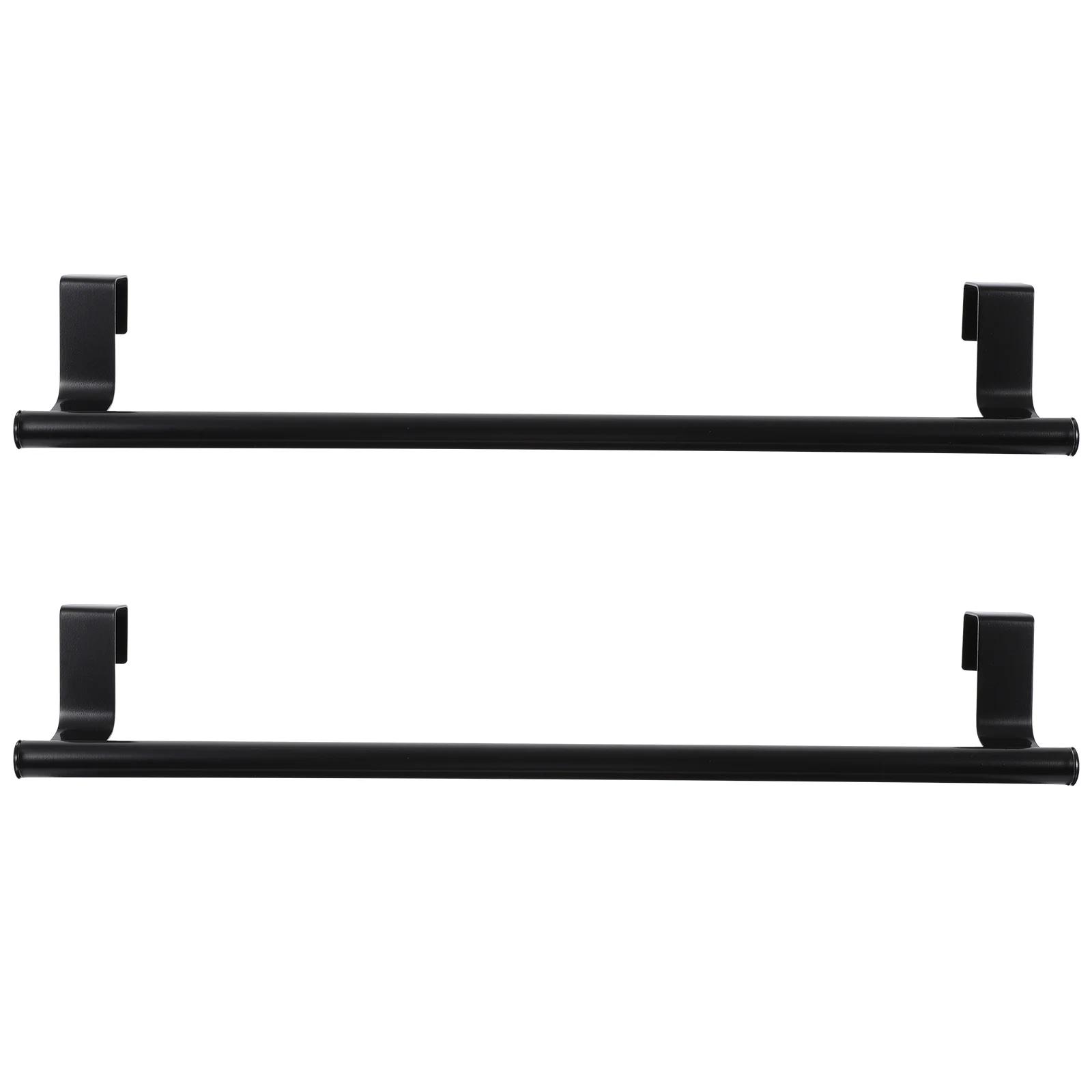 

2 Pcs Wall Mounted Towel Holder Door Rack Storage Racks Bathroom Hook Stainless Steel Holders Hangers Individual