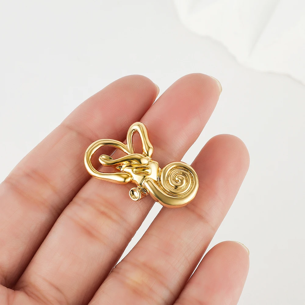 Hanreshe Cochlear магнитная брошь Отоларингология медицинская булавка для ушей