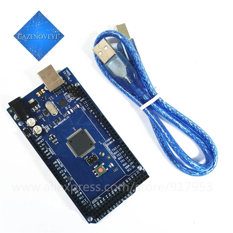 Mega 2560 R3 Mega2560 REV3 информационный опыт ATmega2560-16AU + Cavo USB ATMEGA16U2 совместимая версия для